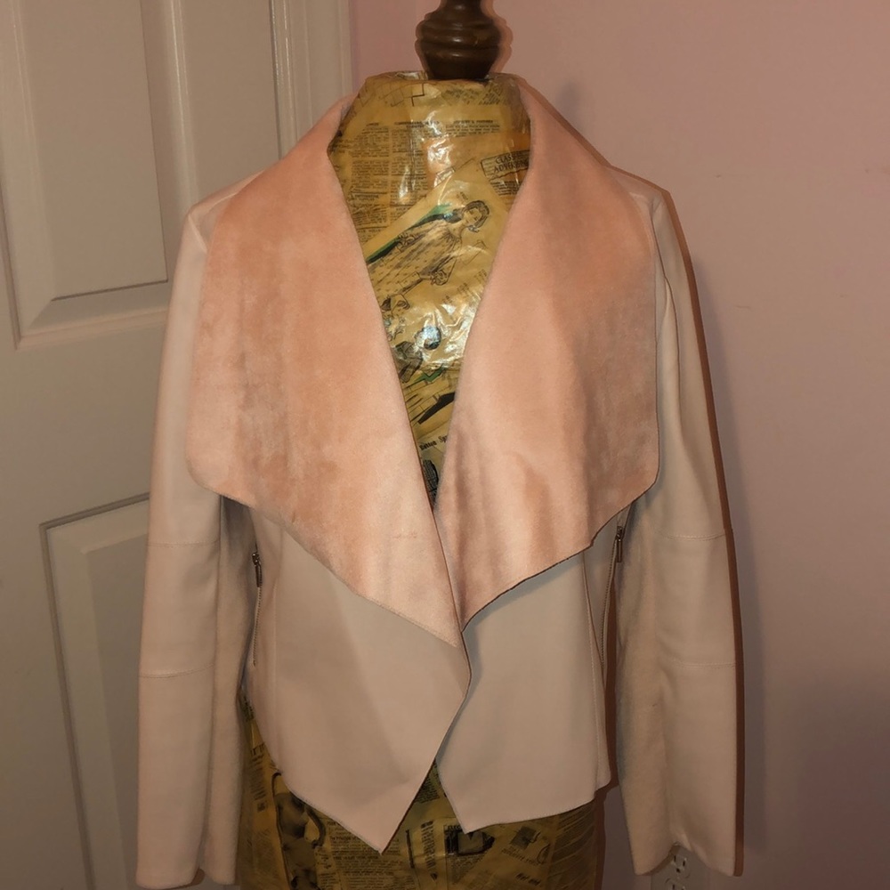 Bagatelle Women’s Spring Faux Leather Coat